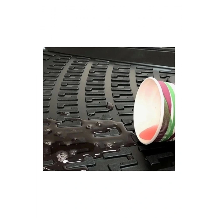 Fiat Doblo PANELVAN 2023 3D Siyah Kokusuz Havuzulu Paspas Takımı