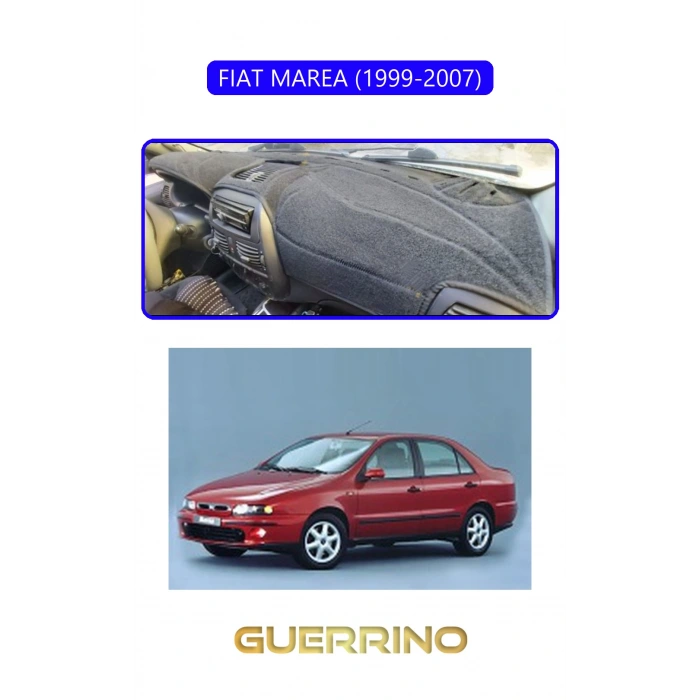 FIAT MAREA 1999-2007TORPİDO KORUMA HALISI MAVİ KENAR