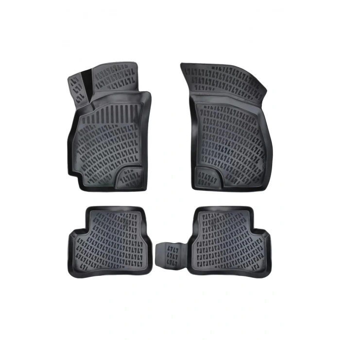 Hyundai Accent Admire 2000-2005 3D Siyah Kokusuz Havuzulu Paspas Takımı