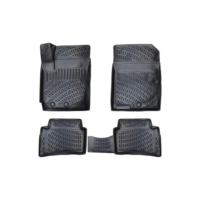 Kia Sportage 2005-2010 3D Siyah Kokusuz Havuzulu Paspas Takımı