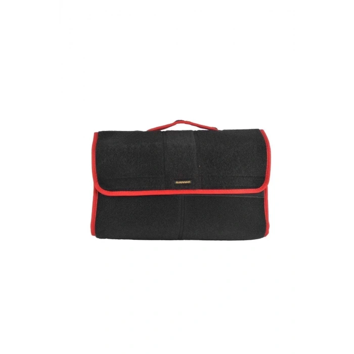 Mini-Midi-Maxi 3lü Bagaj Çantası Seti, Kenar Renk Kırmızı