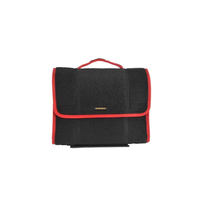 Mini-Midi-Maxi 3lü Bagaj Çantası Seti, Kenar Renk Kırmızı