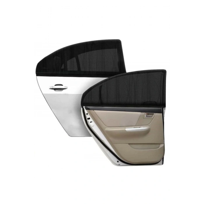 Renault Koleos 2008-2015  Uyumlu 2 Adet Oto Yan Cam Güneşliği, Arka Cam Güneşliği/Perde