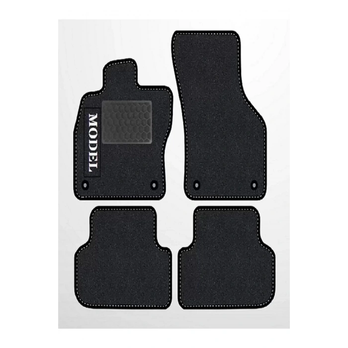 Subaru Forester Serisi 2008 - 2013   Siyah Halı Siyah Kenar Petek Topuk