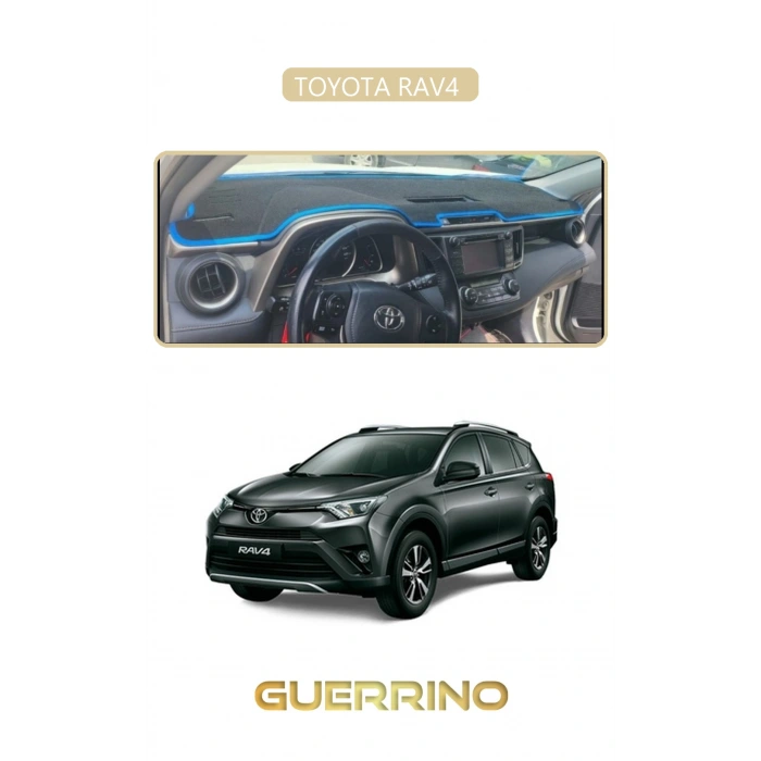 TOYOTA RAV4 TORPİDO KORUMA HALISI BEJ KENAR