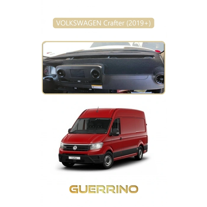 VOLKSWAGEN Crafter (2019+)TORPİDO KORUMA HALISI BEJ KENAR
