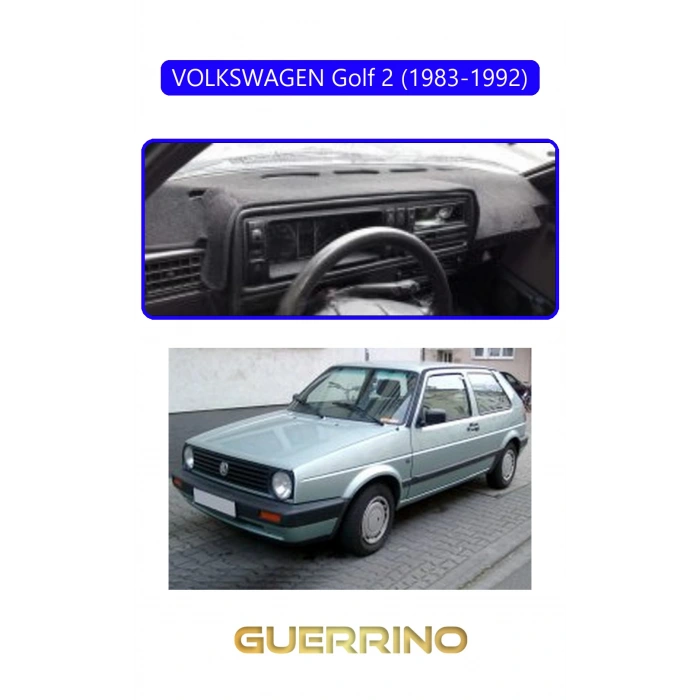 VOLKSWAGEN Golf 2(1983-1992)TORPİDO KORUMA HALISI MAVİ KENAR