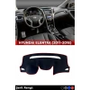 Hyundaı Elentra (2011-2016) 3d Torpido Koruma Kılıfı - Ön Göğüs Panel Kaplama - Kırmızı Şerit
