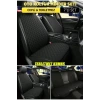 Ford-Mustang- Terletmez Kumaş Minder Seti 7 Parça Full Takım siyah-siyah
