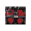 Toyota Aygo 2005 - 2014 Kırmızı Halı Kırmızı Kenar Petek Topuk