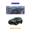 TOYOTA RAV4 TORPİDO KORUMA HALISI MAVİ KENAR