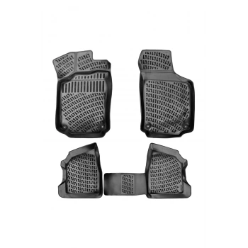 Opel Astra K 2015 Sonrası 3D Siyah Kokusuz Havuzulu Paspas Takımı