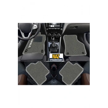 FORD ECOSPORT 2016 +  Gri Halı Gri Kenar Petek Topuk