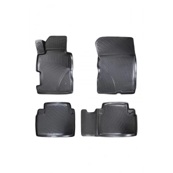 Honda Civic RS HB 2016 Sonrası 3D Siyah Kokusuz Havuzulu Paspas Takımı