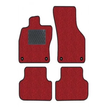 MASERATİ GHİBLİ 2014 VE SONRASIKırmızı Halı Kırmızı Kenar Petek Topuk