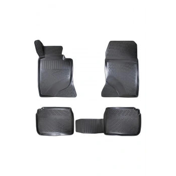 Mercedes E Serisi W124 1986-1994 3D Siyah Kokusuz Havuzulu Paspas Takımı