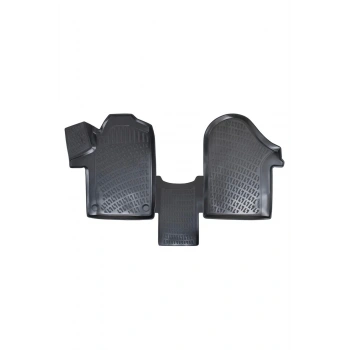 Mercedes Viano 2004-2014 3D Siyah Kokusuz Havuzulu Paspas Takımı