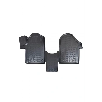 Mercedes Vito 2003-2014 3D Siyah Kokusuz Havuzulu Paspas Takımı