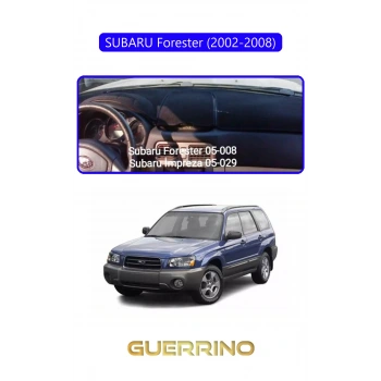 SUBARU Forester (2002-2008)TORPİDO KORUMA HALISI MAVİ KENAR