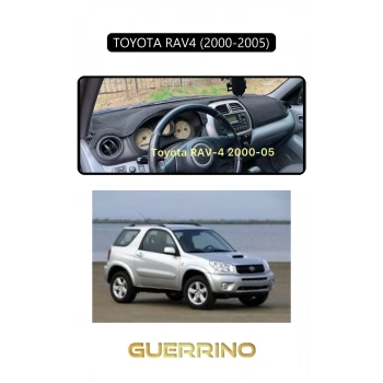 TOYOTA RAV4 (2000-2005)TORPİDO KORUMA HALISI SİYAH KENAR