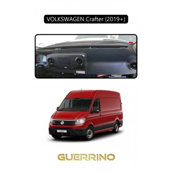 VOLKSWAGEN Crafter (2019+)TORPİDO KORUMA HALISI SİYAH KENAR