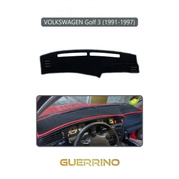 VOLKSWAGEN Golf 3 / Vento / Jetta (1991-1997)TORPİDO KORUMA HALISI GRİ KENAR
