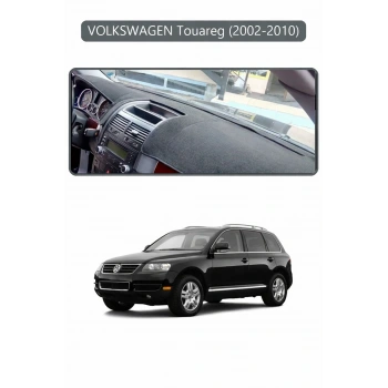 VOLKSWAGEN Touareg (2002-2010) ;TORPİDO KORUMA HALISI GRİ KENAR