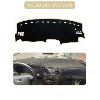 VOLVO S40 (1996-2002)TORPİDO KORUMA HALISI BEJ KENAR