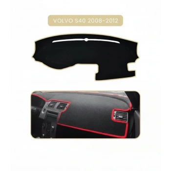 VOLVO S40 (2008-2012)TORPİDO KORUMA HALISI BEJ KENAR