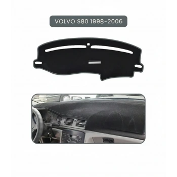 VOLVO S80 (1998-2006)TORPİDO KORUMA HALISI GRİ KENAR