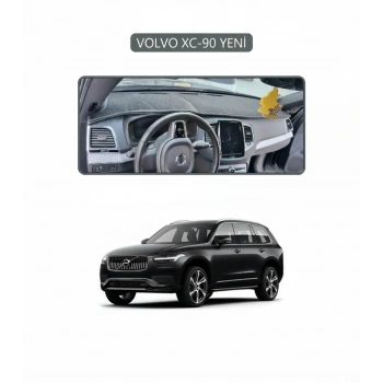 VOLVO XC-90 YENİTORPİDO KORUMA HALISI GRİ KENAR