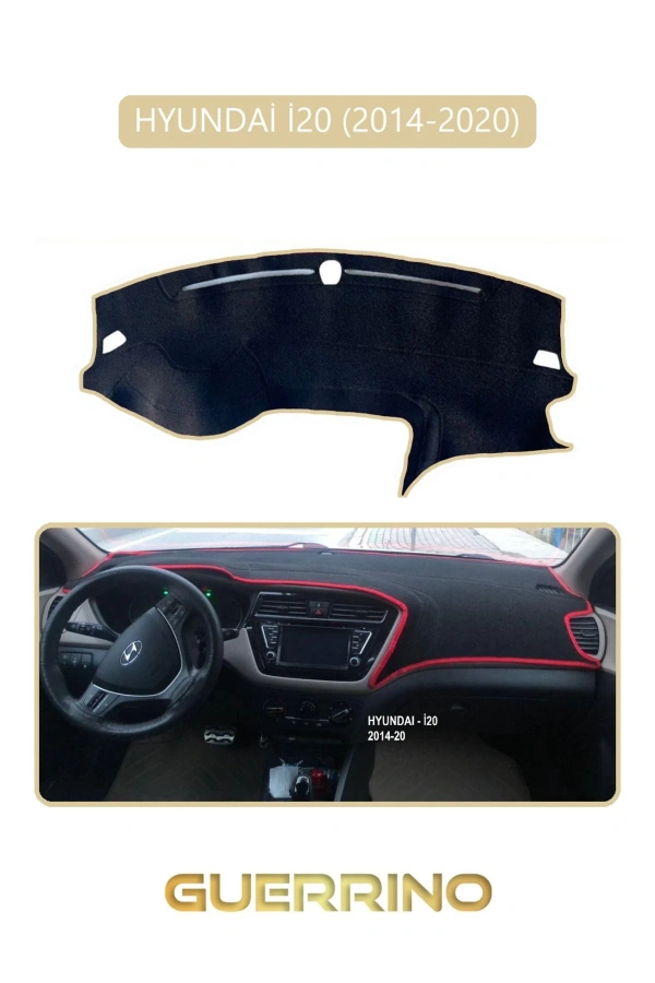 HYUNDAİ İ20 2014-2020TORPİDO KORUMA HALISI BEJ KENAR