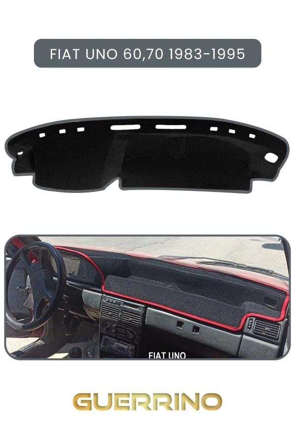 FIAT Uno 60,70 1983-1995 Modellerine UygunTORPİDO KORUMA HALISI GRİ KENAR