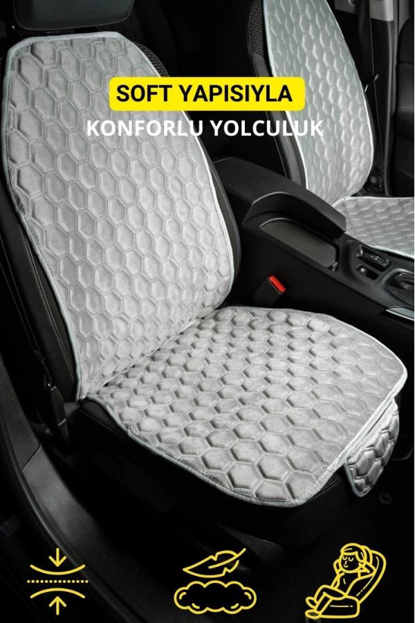 Araba Terletmez Ergonomik 7’Lİ OTO KOLTUK MİNDERİ BABY FACE KUMAŞ