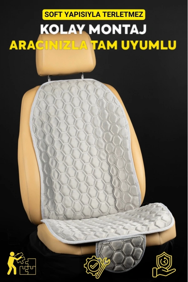 Araba Terletmez Ergonomik 7’Lİ OTO KOLTUK MİNDERİ BABY FACE KUMAŞ