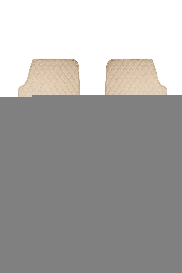 BMW E 87 2004-2011 Uyumlu Bej Dikişli Bej Deri Paspas