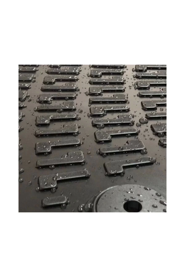 Fiat Egea Cross 2020 sonrası Uyumlu 3D Siyah Kokusuz Havuzulu Paspas Takımı