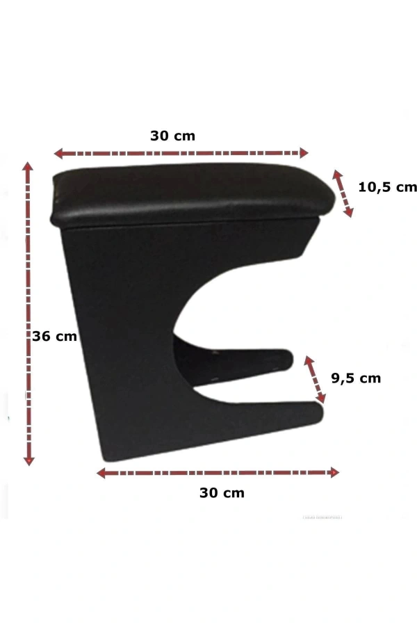 Her Araca Uygun Ayaklı Delmeden Pratik Tamamı MDF Üretimi İki Ayak Ölçüsü Arası 4.5 cm Model