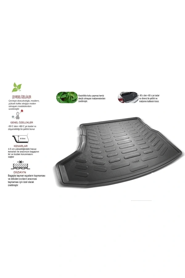 Kia Ceed Hb 2006-2012 3d Bagaj Havuzu Kokusuz