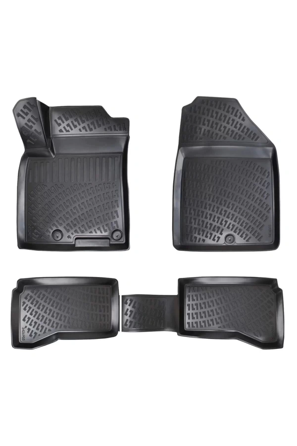 Kia K5 2020 Sonrası 3D Siyah Kokusuz Havuzulu Paspas Takımı