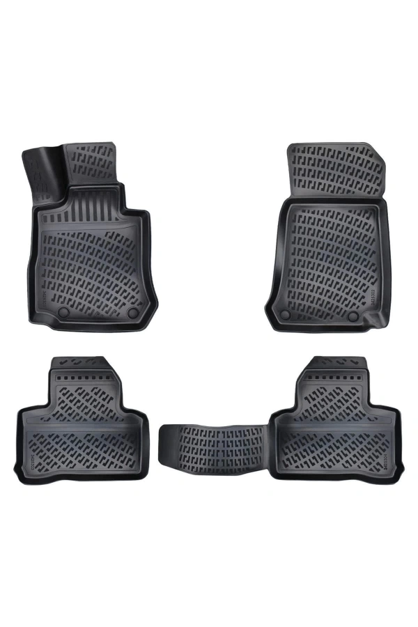 Mercedes Gl 2007-2012 3d Siyah Kokusuz Havuzulu Paspas Takımı