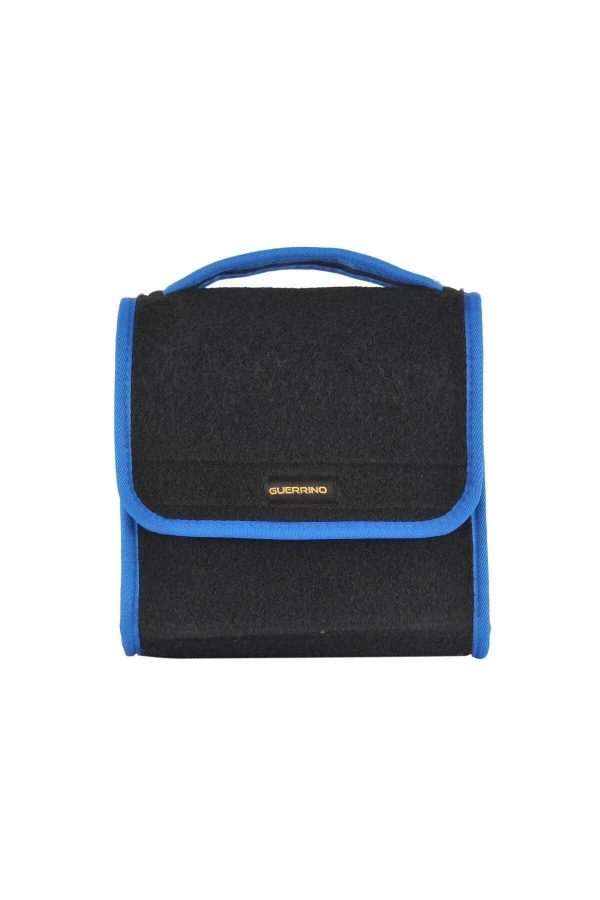 Mini-Midi-Maxi 3lü Bagaj Çantası Seti, Kenar Renk Mavi