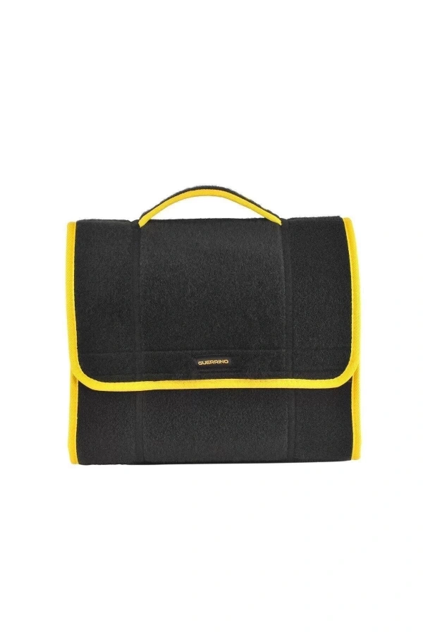 Mini-Midi-Maxi 3lü Bagaj Çantası Seti, Kenar Renk Sarı