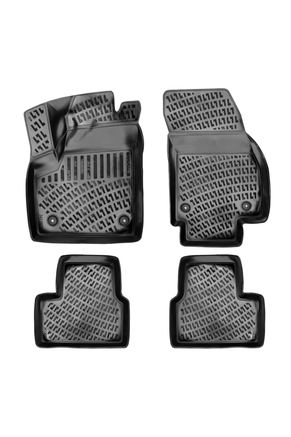 Opel Zafira A 1999-2006 3D Siyah Kokusuz Havuzulu Paspas Takımı