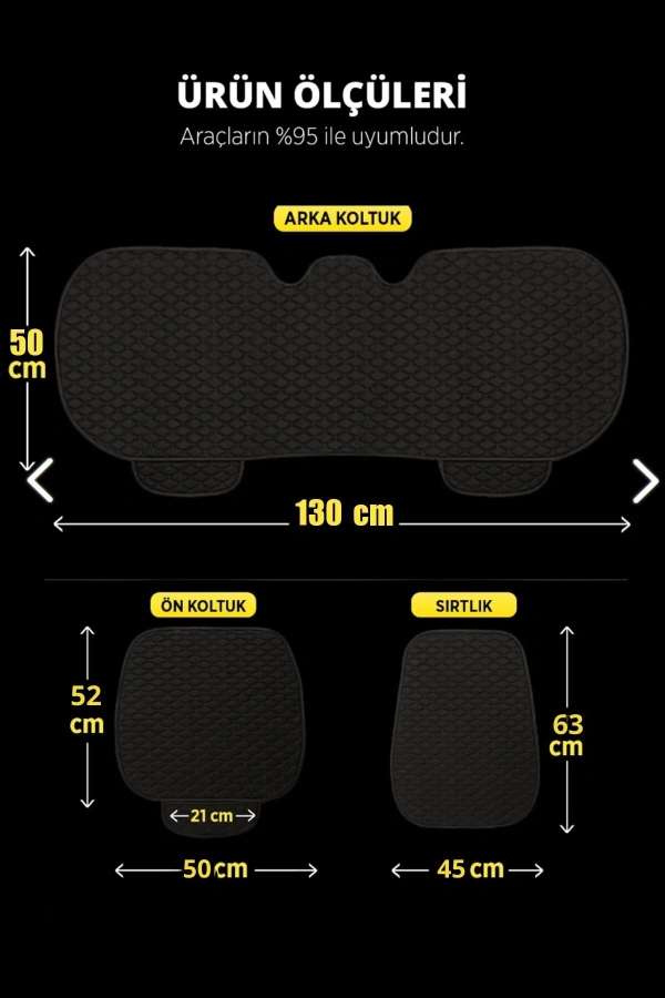PREMİUM BABYFACE KUMAŞ OTO MİNDER SETİ BEJ( 7 PARÇA)