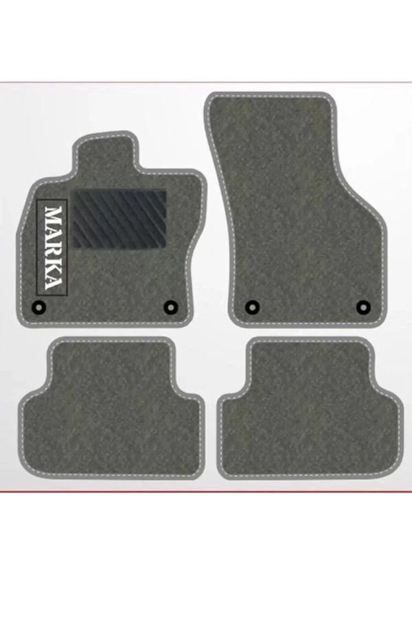 Subaru Legacy 2004-2009 Gri Halı Gri Kenar Petek Topuk