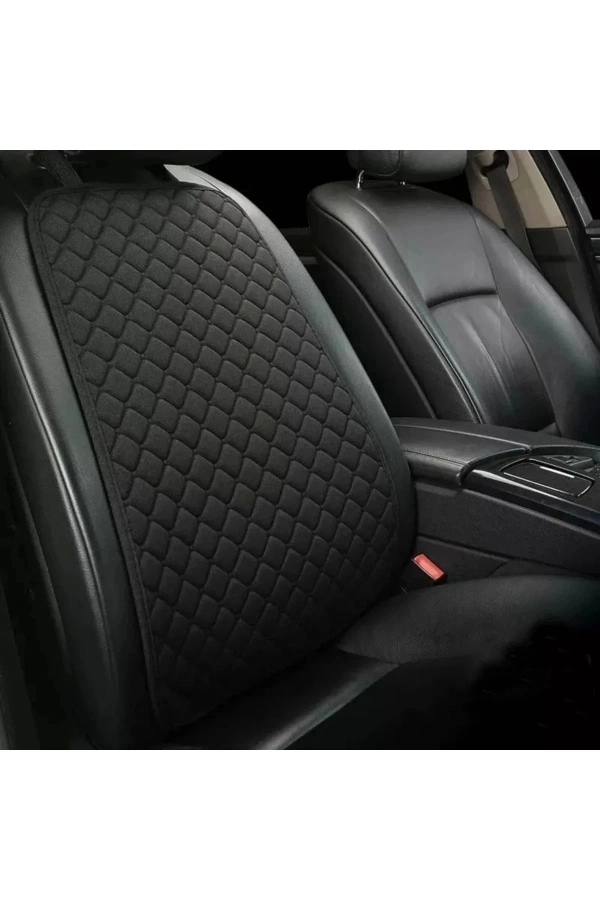 Toyota Camry Koltuk Deri Minderi 7 Parça Ön Ve Arka Oturak Sırt Dayama Minder siyah-siyah