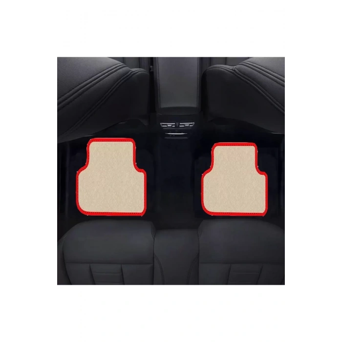 Hyundai admire-2002-2006-tkm  Bej Halı Kırmızı Kenar  Petek Topuk