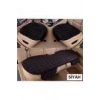 Araba Koltuk Soft Ortopedik Cepli Oto Kılıf- Minder Seti (3 parça) Siyah