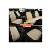 Chevrolet Spark Koltuk Deri Minderi 7 Parça Ön Ve Arka Oturak Sırt Dayama Minder Bej-bej